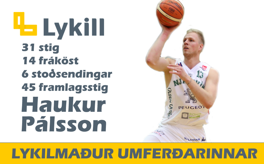 Lykilmaður 6. umferðar Haukur Helgi Pálsson Karfan