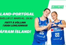 Lengjan býður á landsleikinn – Ísland tekur á móti Portúgal í Ólafssal