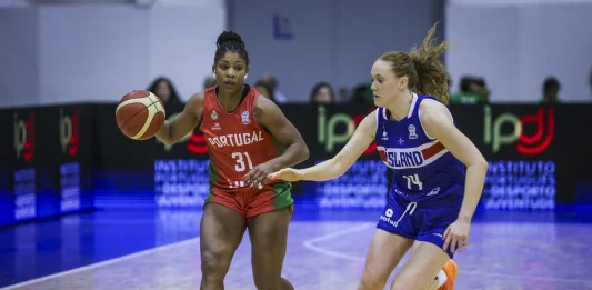 Márcia da Costa var íslenska liðinu erfið viðureignar í fyrri leik liðanna í Portúgal