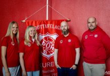 Penninn á lofti á Akureyri