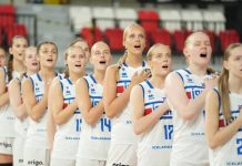 Öruggur 25 stiga sigur hjá U18 kvenna gegn Bretlandi